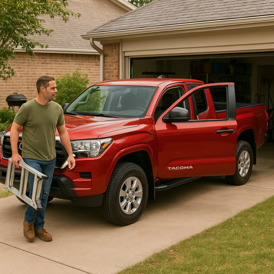 Illustrative product-in-use image for 2025 Toyota Tacoma SR5 Xtracab 2WD